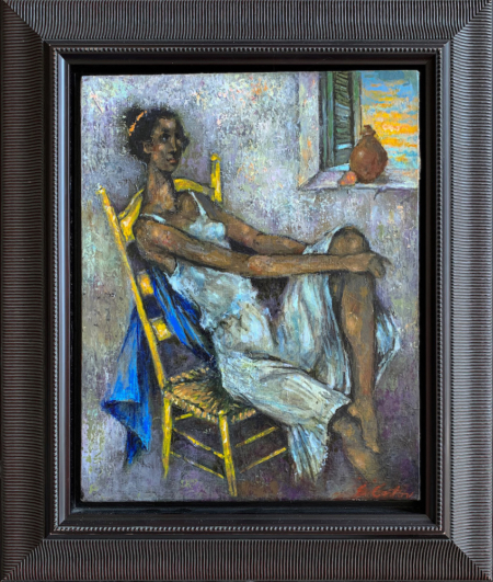 Repose in Yellow Chair